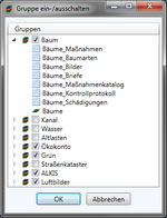 Gruppe ein-/ausschalten