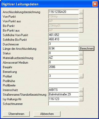 Digitizer_Leitungsdaten